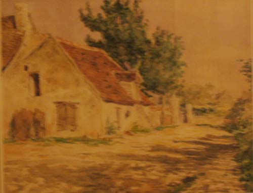 Le chemin de la ferme par Georges Paul François Laurent Laugée
