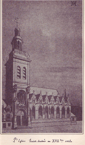 L'église Saint-André par Albert Malézieux