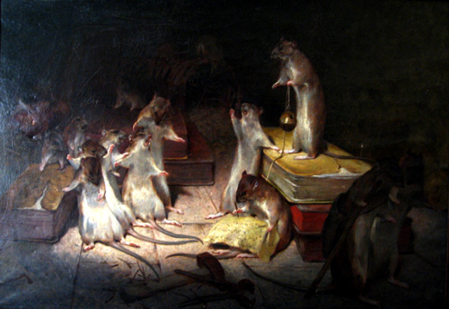Le Conseil tenu par les rats par Philibert Lon Couturier