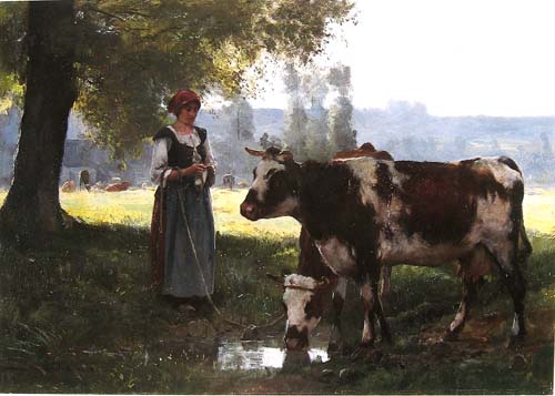 La vachere par Julien Dupr