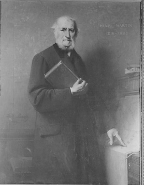 Portrait d'Henri Martin sur pied par Désiré François Laugée