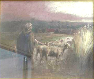 Le retour des moutons par Julien Dupr