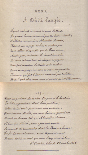 Poème pour Désiré François Laugée par Joachim Pierre Joseph Malézieux
