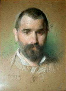 Portrait d’homme par Désiré François Laugée