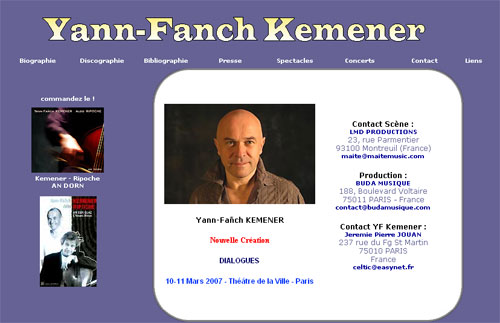 Yann-Fanch Kemener par Jrmie Pierre Jouan