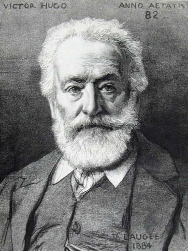 Portrait de Victor Hugo par Dsir Franois Lauge