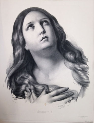 Femme en extase par Jean Baptiste Malézieux