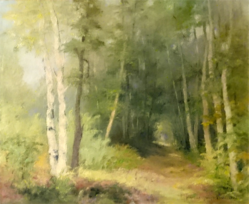 Chemin forestier par Isabelle Marie Yvonne Malzieux