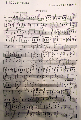 Binocle-Polka par Joachim Georges Leon Malézieux