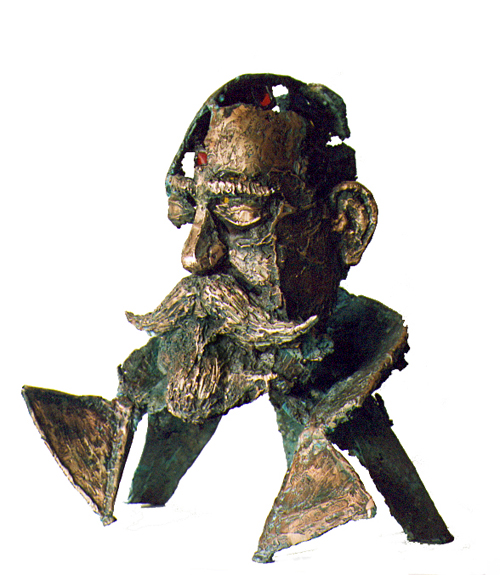 Bronze de Paul Saïn par Christian Malézieux