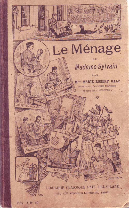 Le Ménage de Mme Sylvain, livre de lecture courante par Marie Eulalie Eléonore Malézieux