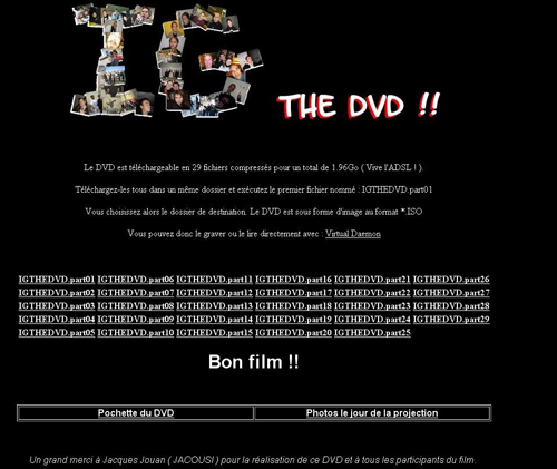 IG dvd par Jacques Jouan
