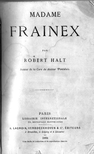 Madame Frainex par Louis Charles Vieu