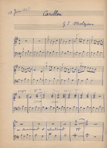 Carillon par Georges Ernest Malzieux