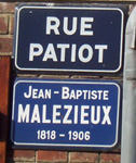 Rue Patiot dans l'Aisne