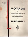 Voyage de Monsieur de Prsident de la Rpublqiue  St-Brieuc