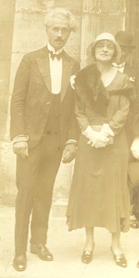 Maurice Malezieux et Marie Duraincy a Passy