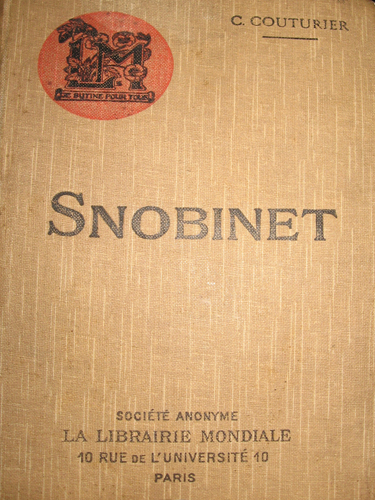 Snobinet par Claude Couturier
