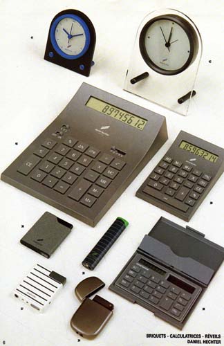 Briquets, Calculatrice et Rveils par Claude Ducher