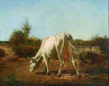 La vache par Julien Dupr