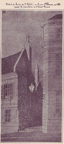 Entre de la rue de l'Evch par Albert Malzieux