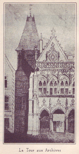 La tour aux archives par Albert Malzieux