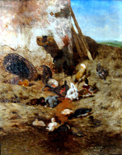 Une Basse-cour par Philibert Lon Couturier