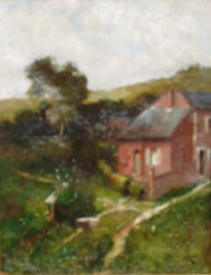 La maison rose par Maurice Gabriel Malzieux