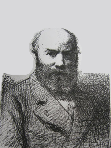 Autoportrait  lge de 60 ans par Dsir Franois Lauge