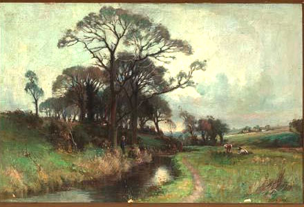 Enfants au bord de l'eau par Julien Dupr