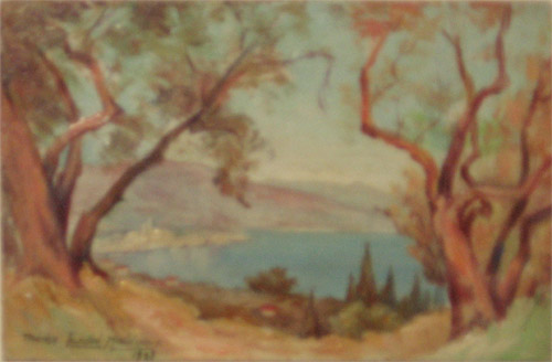 Menton par Thrse Isabelle Marie Camille Malzieux