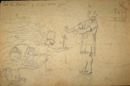 Pas de statue par Jean Baptiste Malzieux