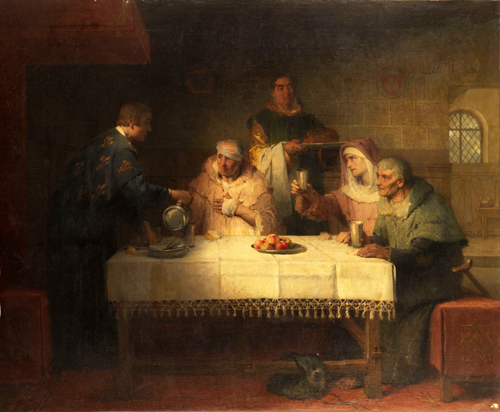 Les Commensaux de Saint-Louis - Au dessert par Dsir Franois Lauge