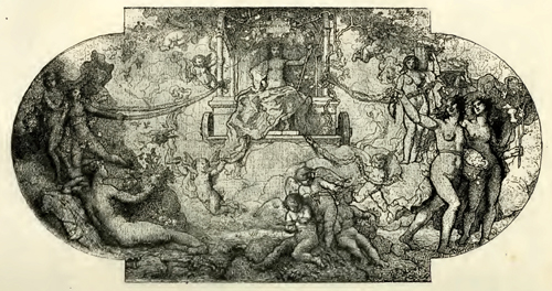 Le triomphe de Flore par Dsir Franois Lauge