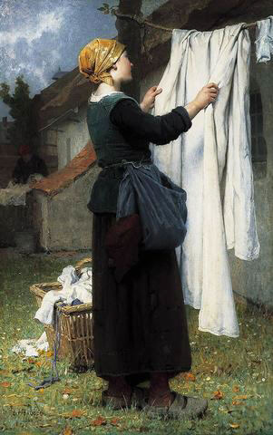 La Lessive par Dsir Franois Lauge