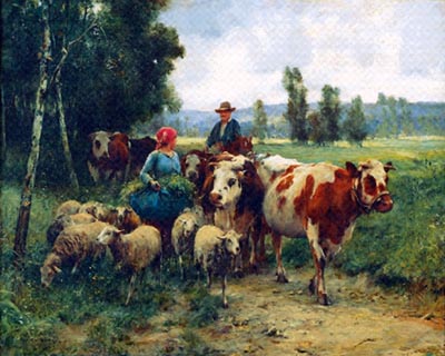 Le retour du marche par Julien Dupr
