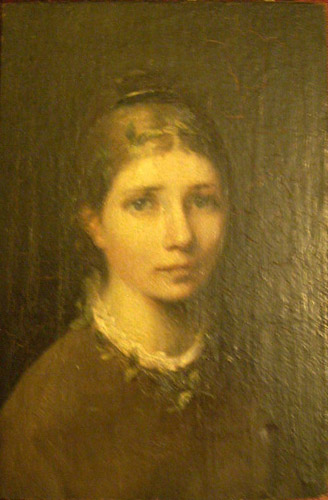 Une jeune fille de Picardie par Dsir Franois Lauge
