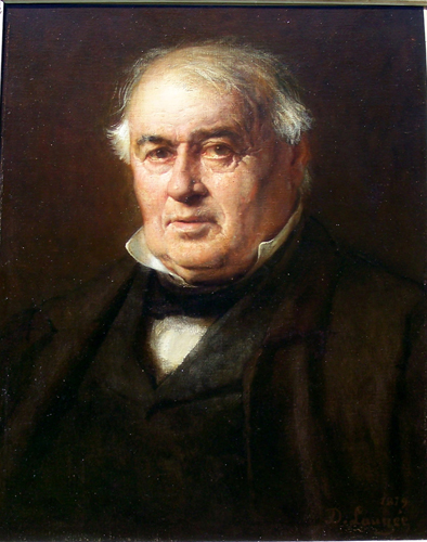 Portrait de Pazieux par Dsir Franois Lauge