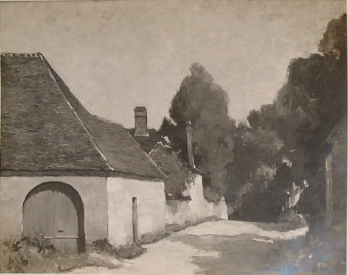 Le logis de Longvillers par Maurice Gabriel Malzieux
