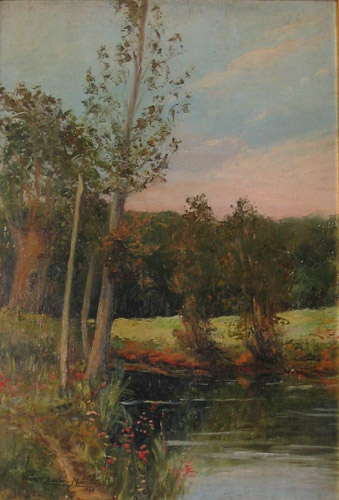 La Risle  Vieille Lyre par Thrse Isabelle Marie Camille Malzieux