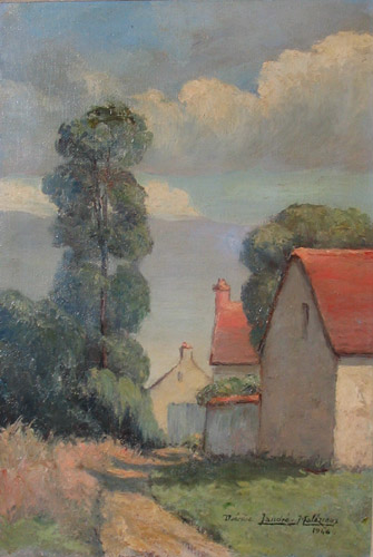 Un chemin  Millemont par Thrse Isabelle Marie Camille Malzieux