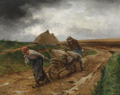 Dur Travail par Georges Paul Franois Laurent Lauge