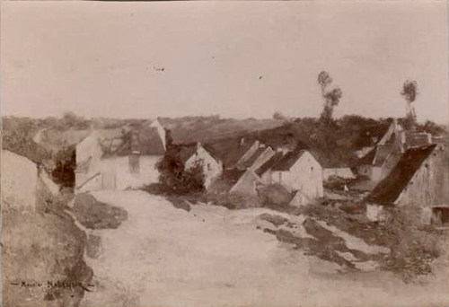 Un village par Maurice Gabriel Malzieux