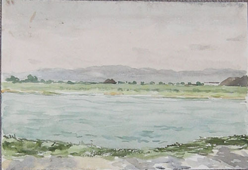 Dans la plaine Heuhof par Georges Paul Franois Laurent Lauge