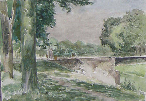 Quai de Zorn par Georges Paul Franois Laurent Lauge