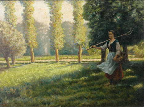 Dans la valle dArques par Georges Paul Franois Laurent Lauge