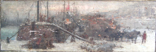 Maquette pour la coupole de la Bourse de Commerce par Dsir Franois Lauge