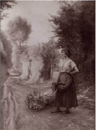Chemin du tour de ville de Nauroy par Georges Paul Franois Laurent Lauge