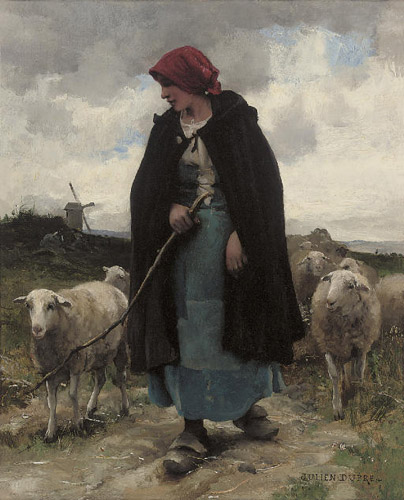 La bergre de Nauroy par Julien Dupr