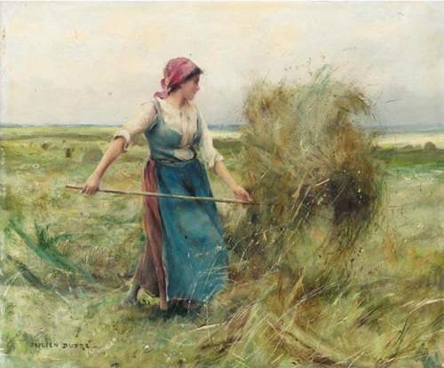 La faneuse par Julien Dupr